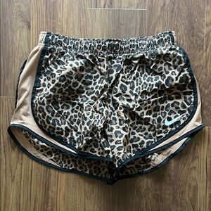 Nike Leopard Print Running Shorts